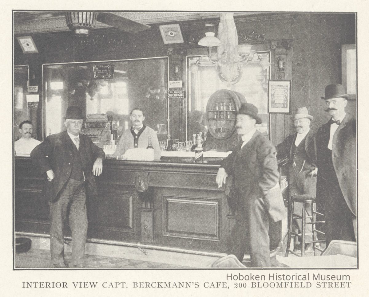 1: Interior bar, 