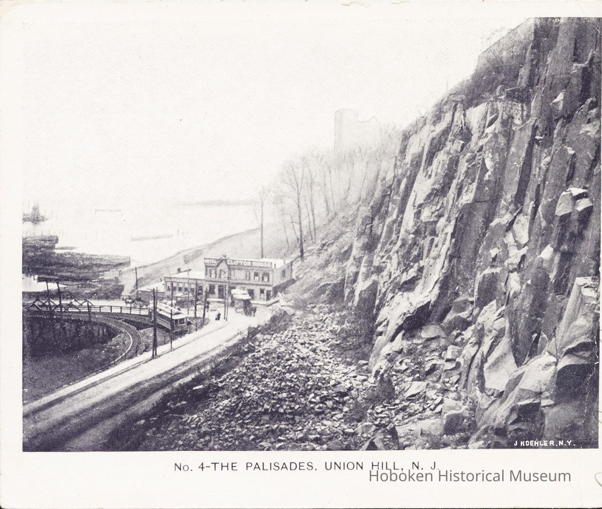 Postcard: The Palisades, Union Hill, NJ picture number 1