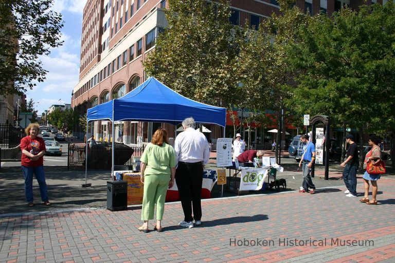 Digital color image of the 2004 Hoboken Pet Parade, along the Hoboken Waterfront, Sunday, September 26, 2004. picture number 1