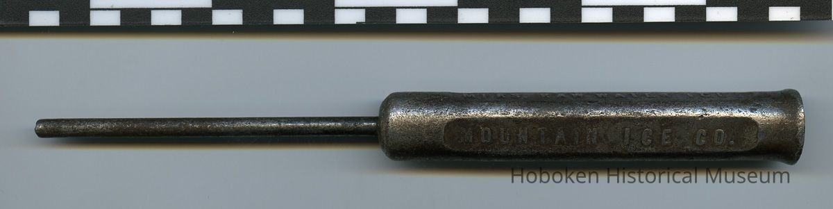 full ice pick with scale