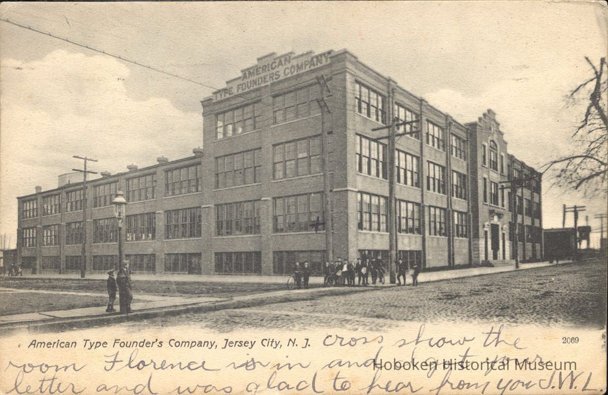 Postcard: American Type Founder's, Jersey City, NJ picture number 1