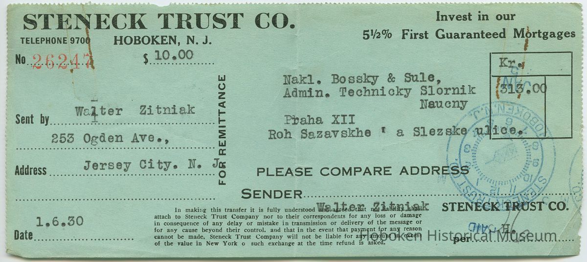 Steneck Trust Co.