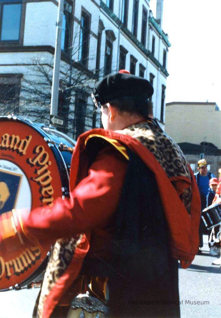 Color photo of the St. Patrick's Day Parade, Hoboken, 1987(?). picture number 1