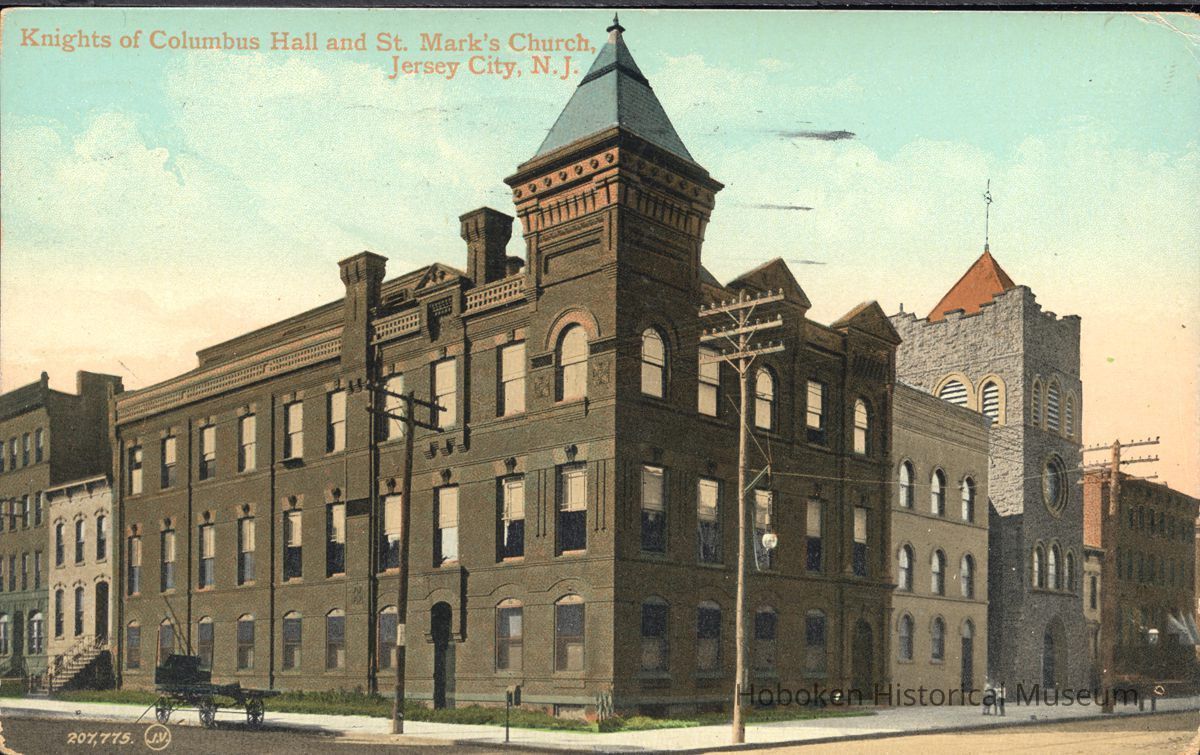 Postcard: Knights of Columbus, Jersey City, NJ picture number 1