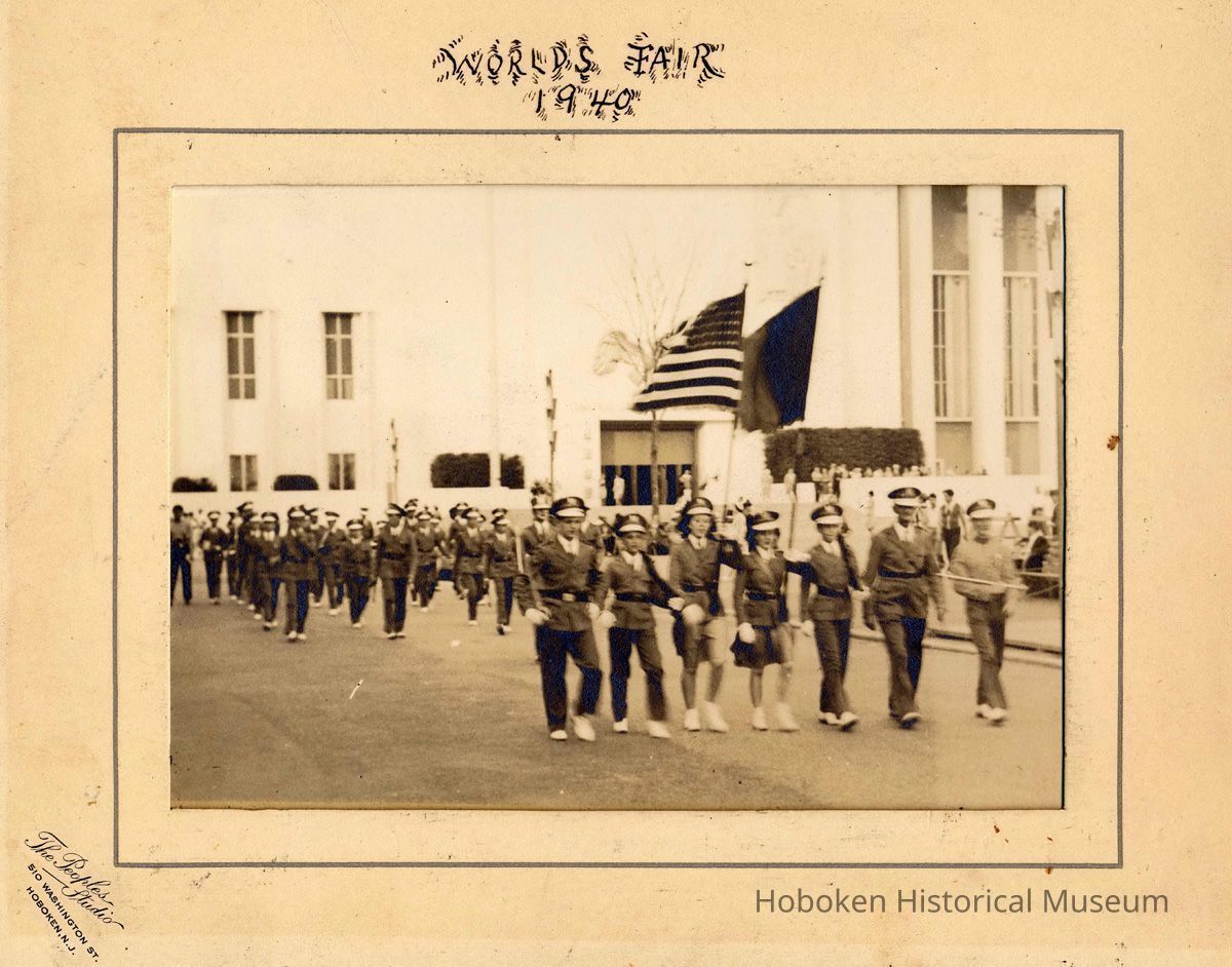 image in mat, cropped, enhance