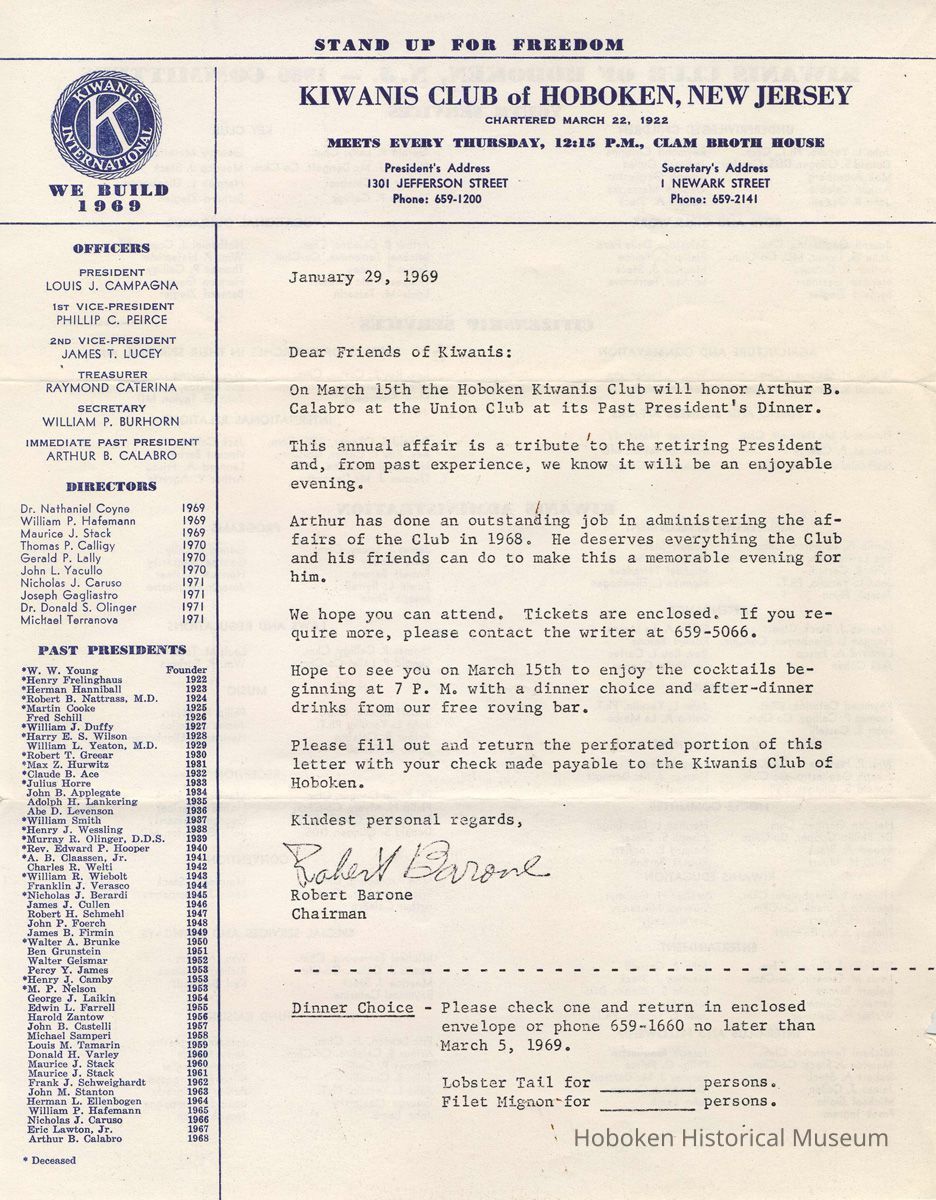 letter front