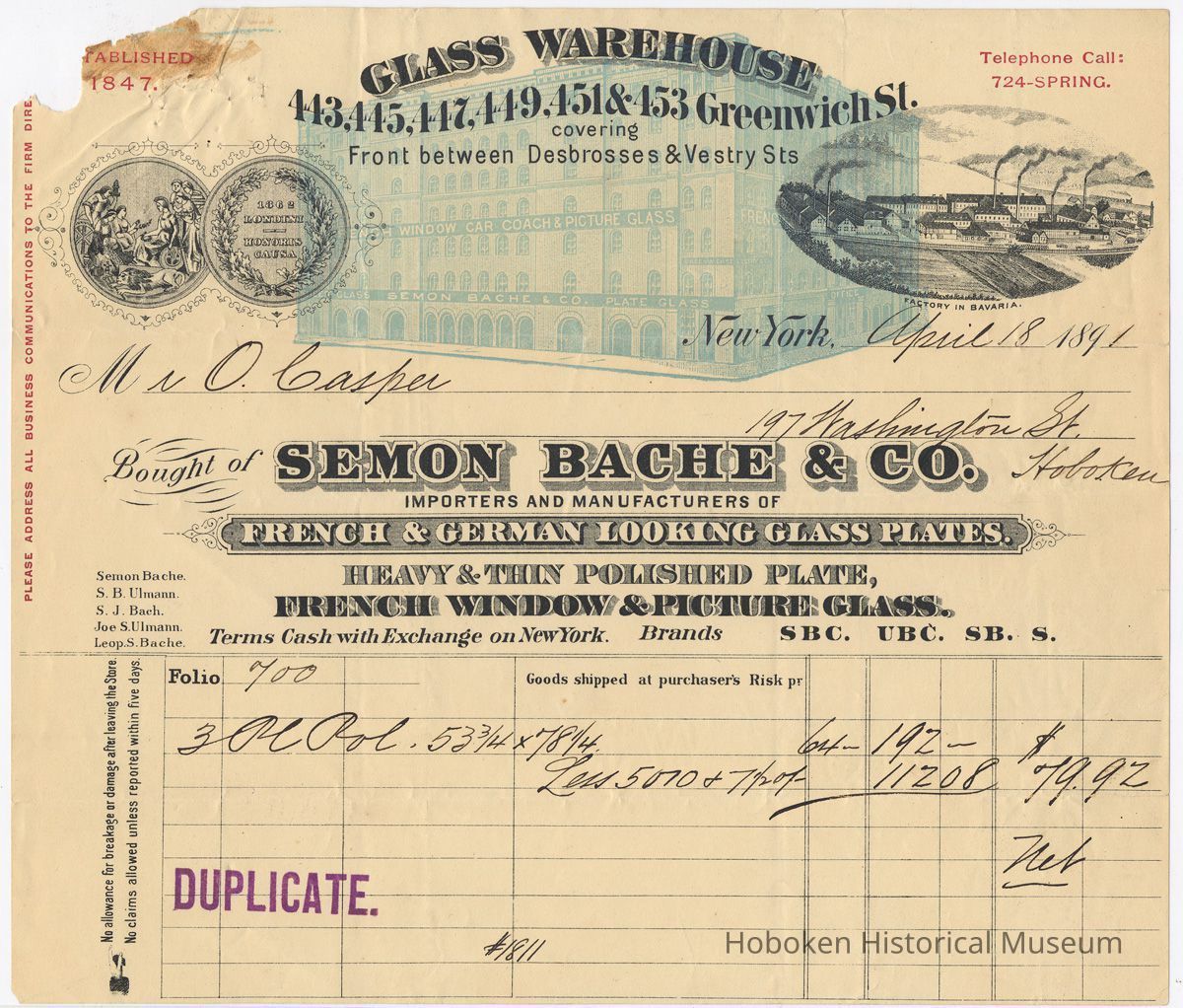 bill Simon Bache & Co.