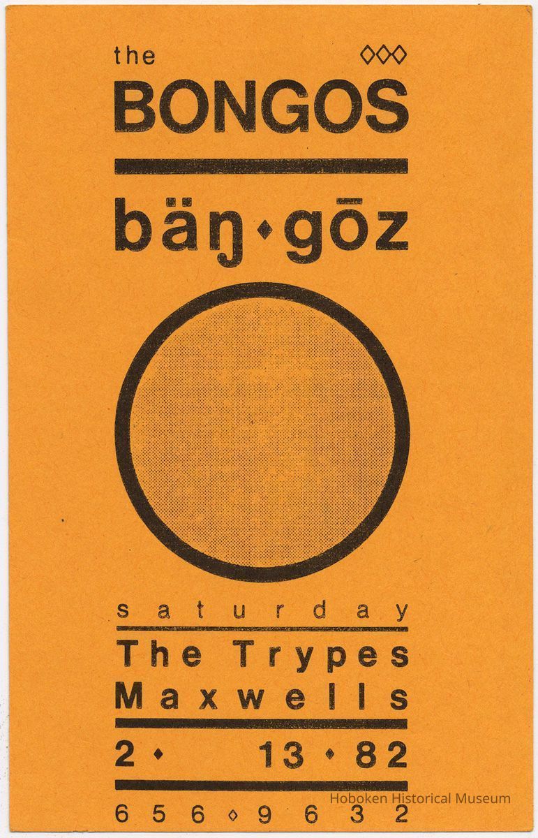 01 The Bongos; The Trypes; Feb. 13, 1982