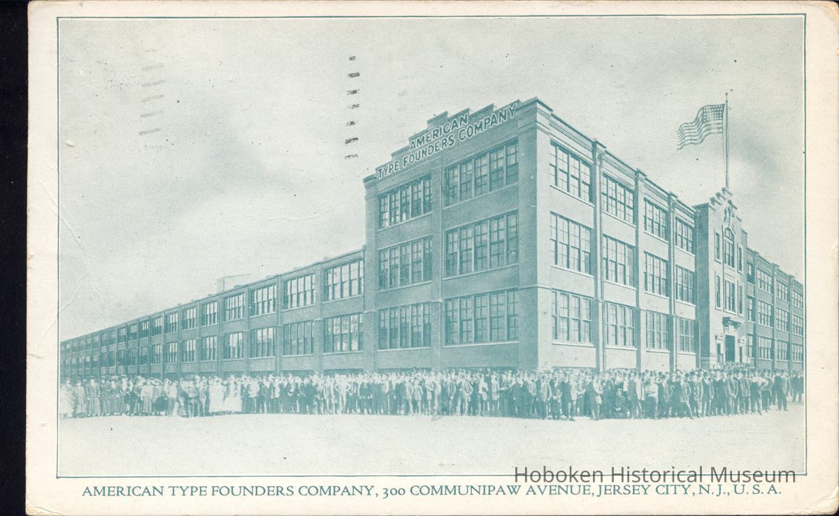 Postcard: American Type Founder's, Jersey City, NJ picture number 1
