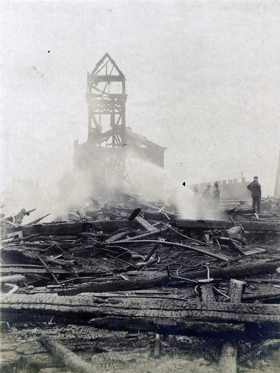 Photo 1-1: view east of ferry terminal; cropped and enhanced
