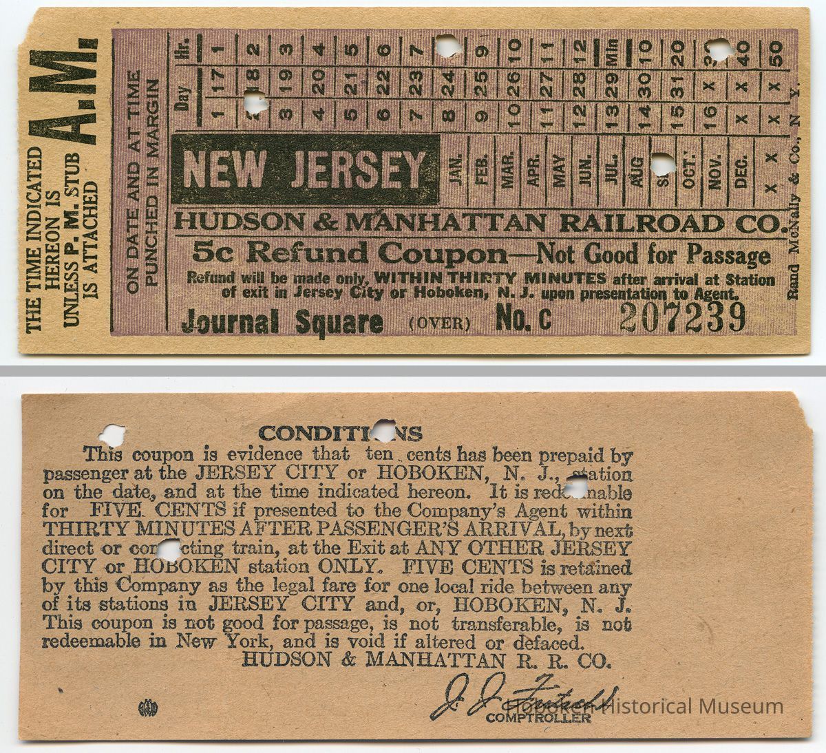 front and back