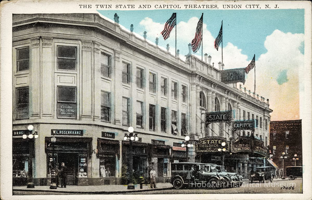 Postcard: Twin State/Capitol Theaters, Union City, NJ picture number 1