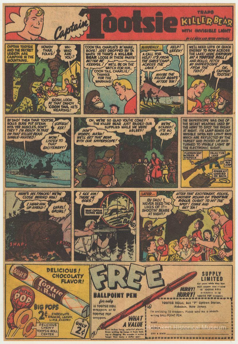 Captain Tootsie Traps Killer Bear with Invisible Light.