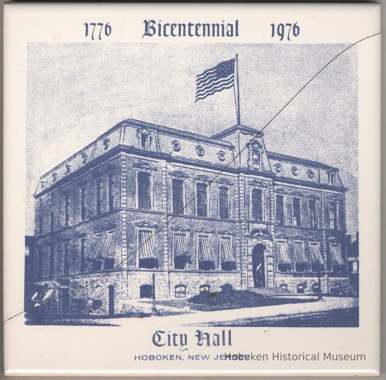 Tile: City Hall, Hoboken, New Jersey