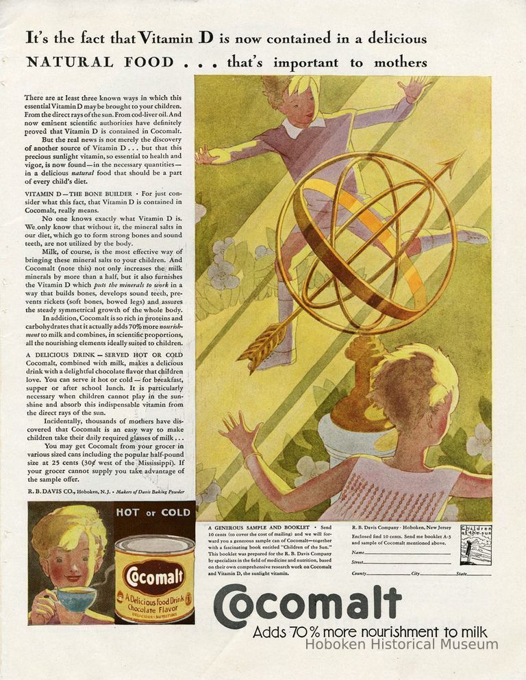 Cocomalt ad, Woman's Home Companion, April 1929