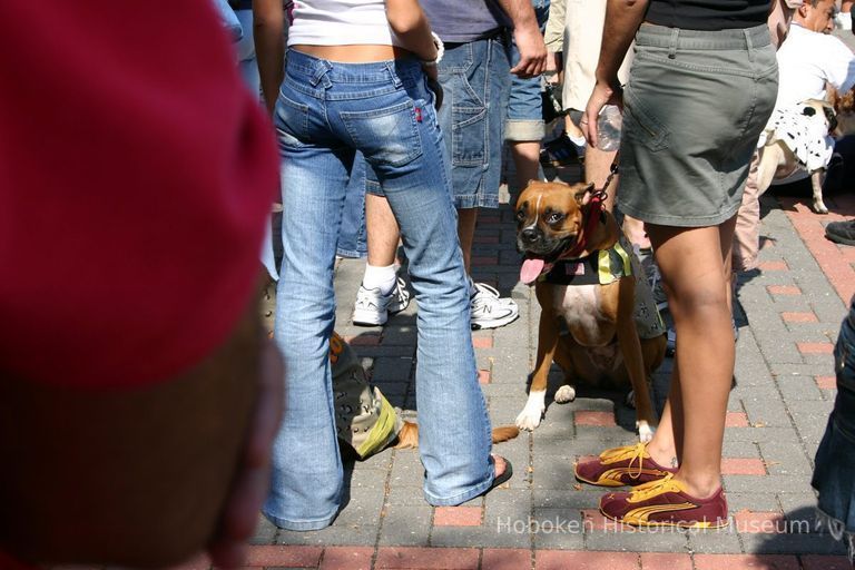 Digital color image of the 2004 Hoboken Pet Parade, along the Hoboken Waterfront, Sunday, September 26, 2004. picture number 1