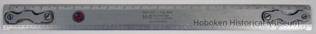 Drafting scale, aluminum, 1376A-20