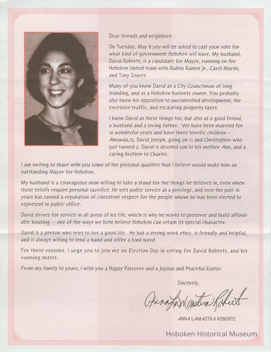 inside: letter