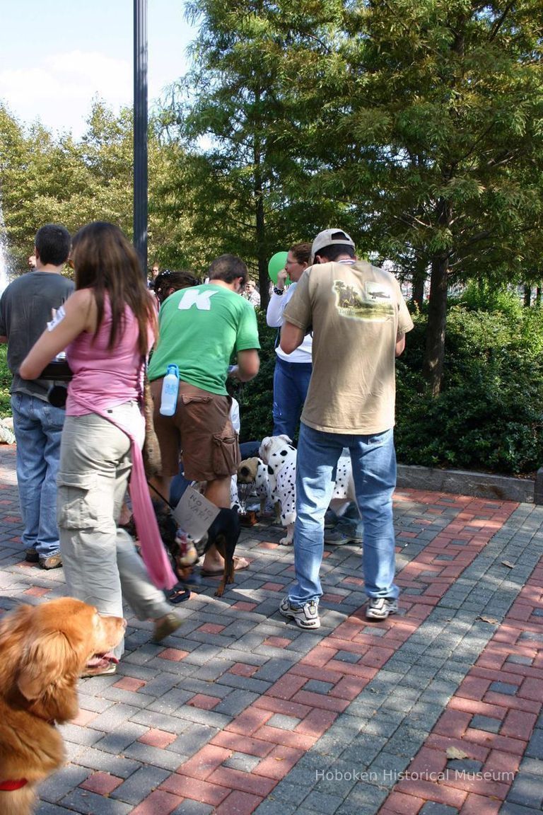 Digital color image of the 2004 Hoboken Pet Parade, along the Hoboken Waterfront, Sunday, September 26, 2004. picture number 1