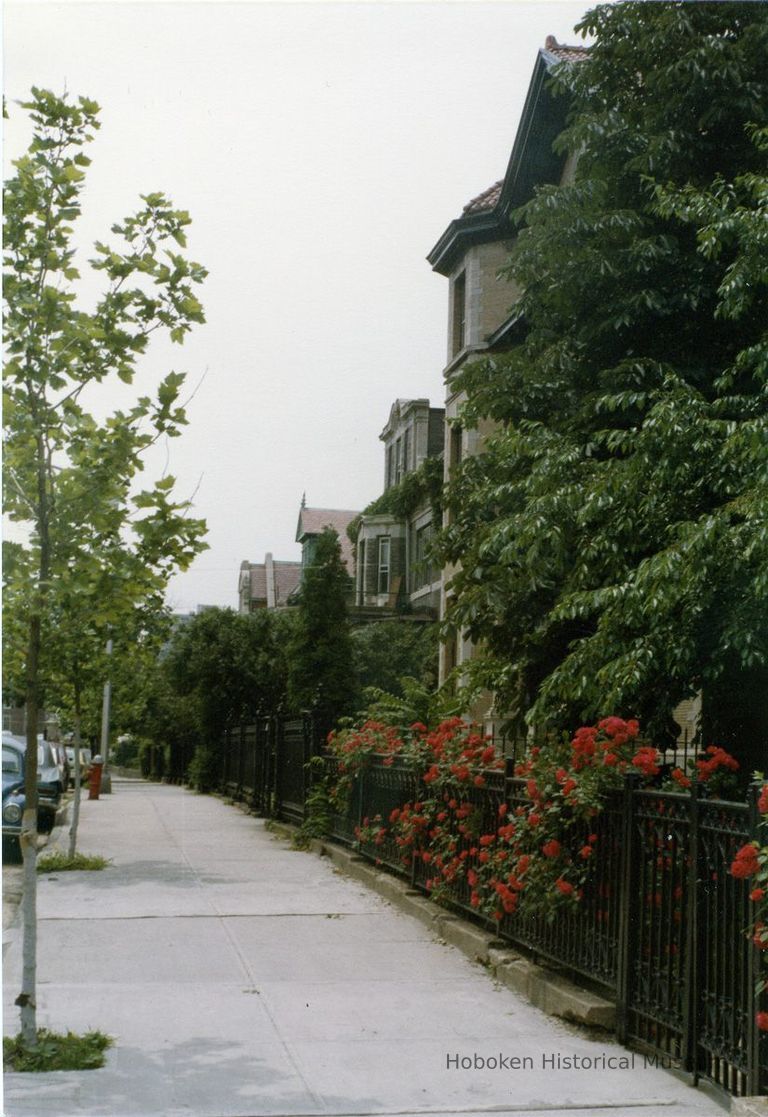 Castle Point Terrace west side, south of Ninth St.