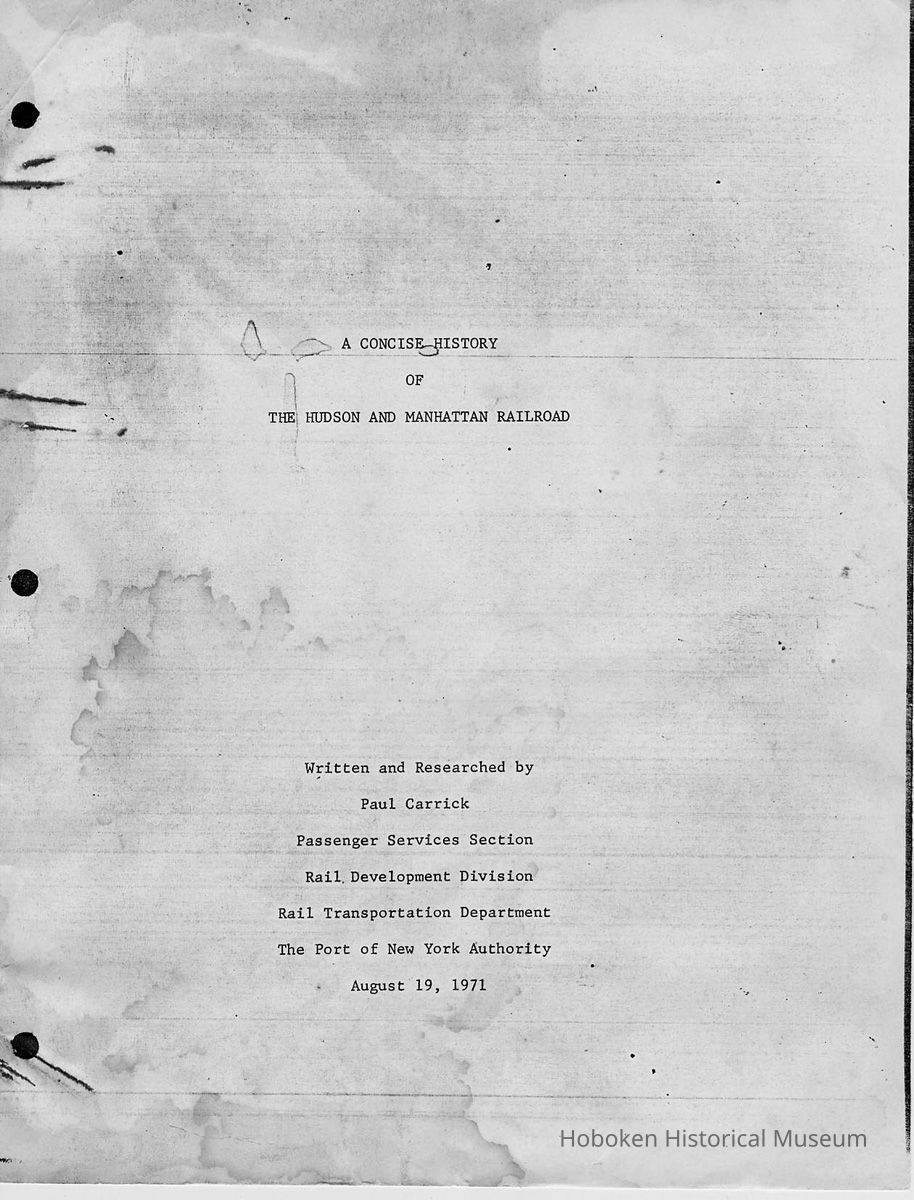 cover page