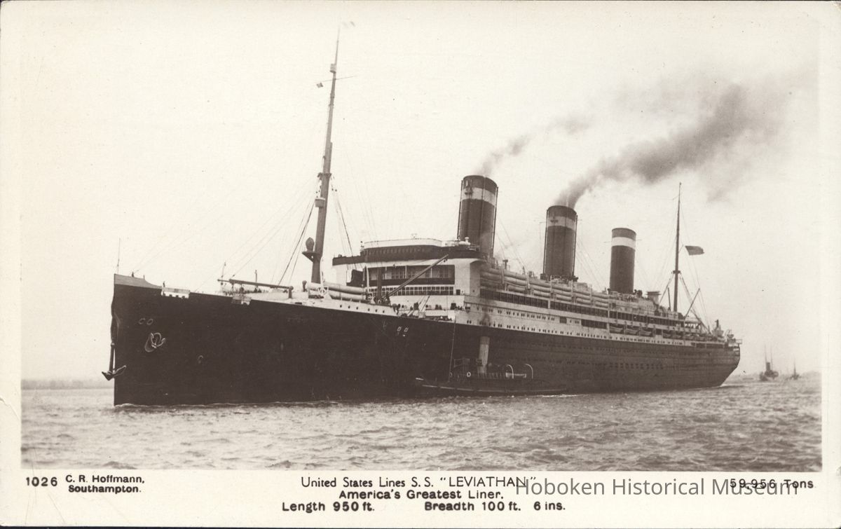 Postcard: Ship 