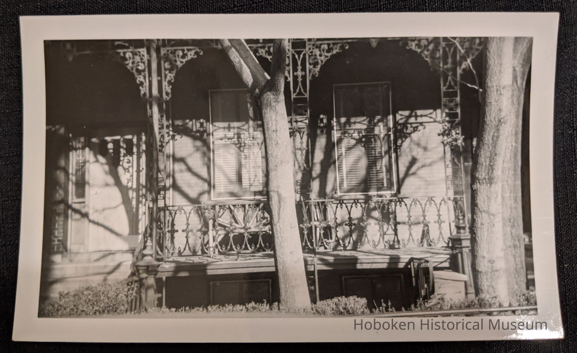 Front porch of 64 10th Street Hoboken, uncropped