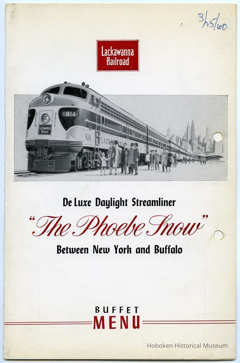 front cover; dated in ballpoint ink: 3/25/60