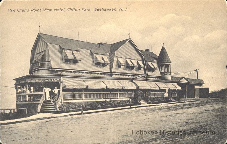 Postcard: Van Clief's Point View Hotel, Clifton Park, NJ picture number 1