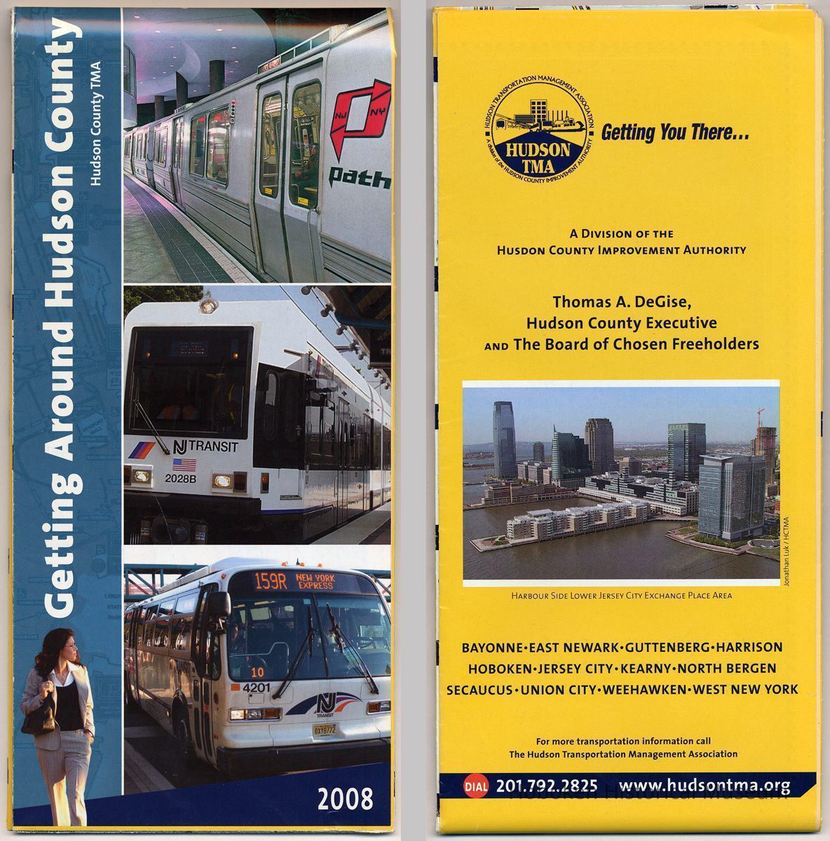 front and back covers as folded