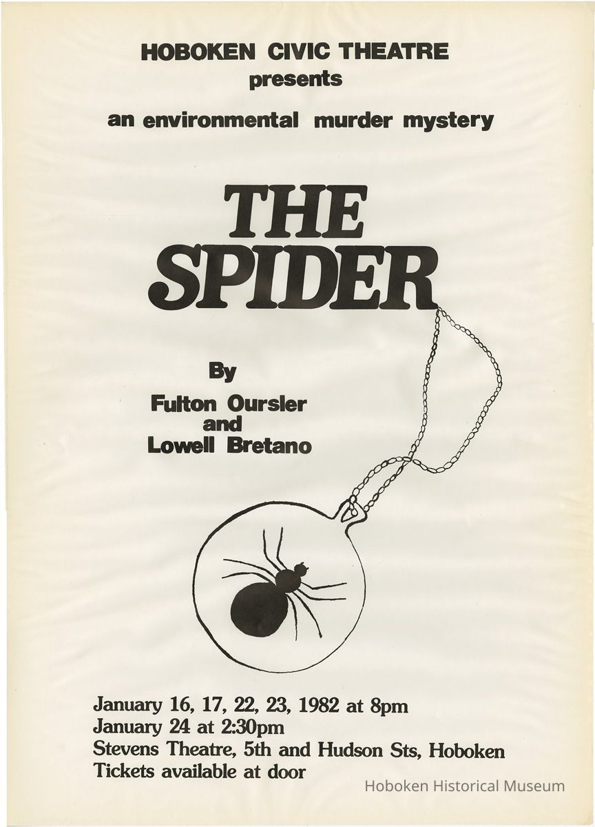 Hoboken Civic Theatre: The Spider