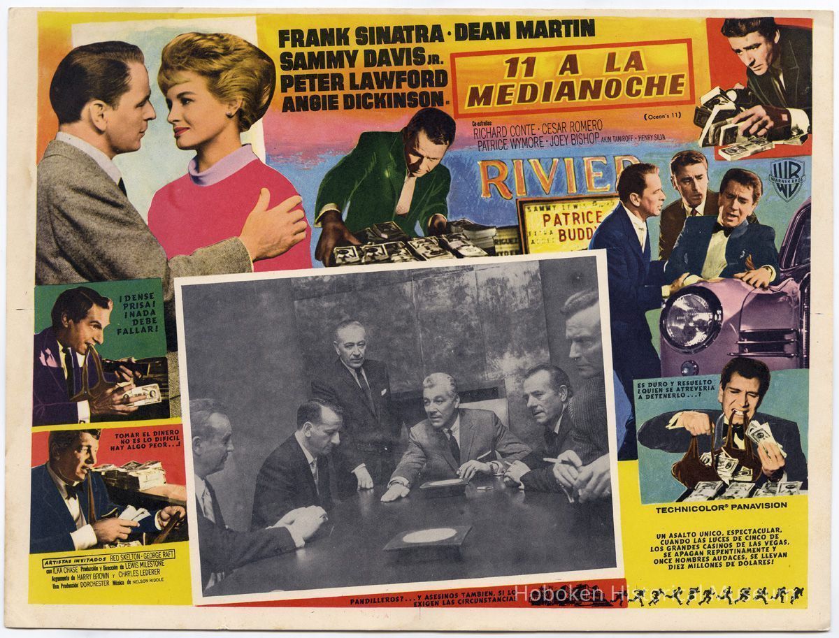 lobby card: Oceans 11, Mexico: 11 A La Medianoche