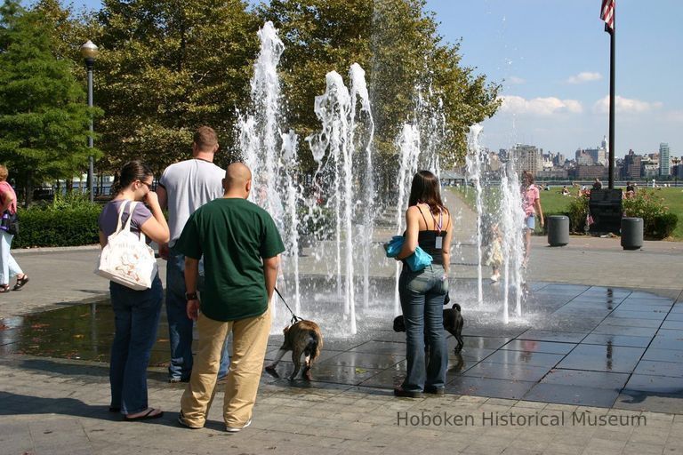 Digital color image of the 2004 Hoboken Pet Parade, along the Hoboken Waterfront, Sunday, September 26, 2004. picture number 1