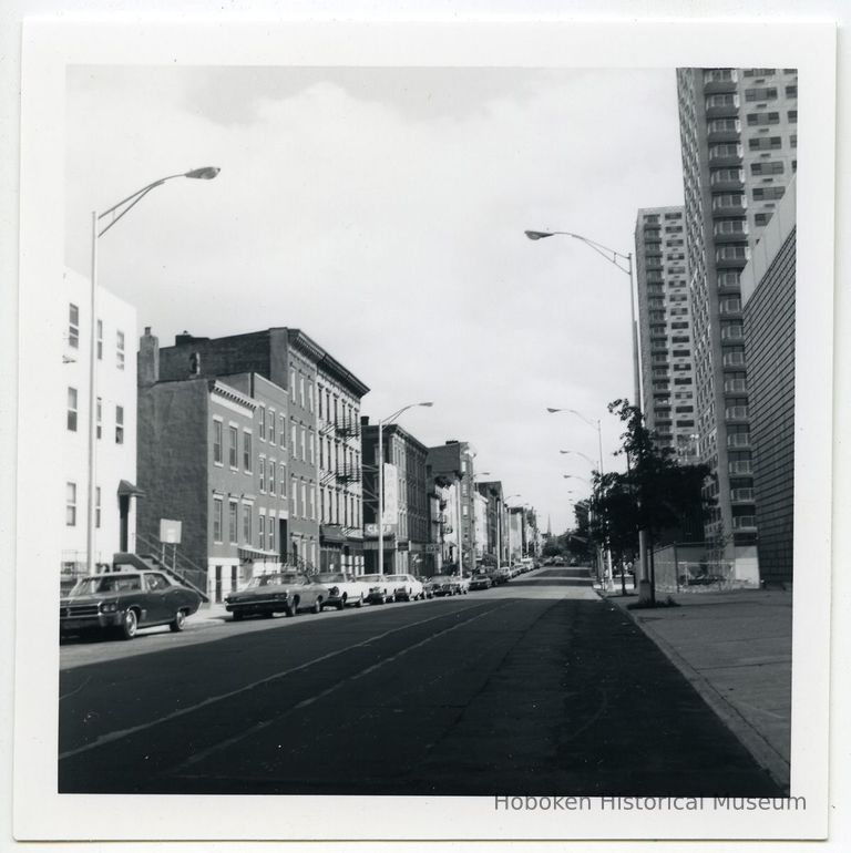 1: View north on Hudson St. from 2nd St.