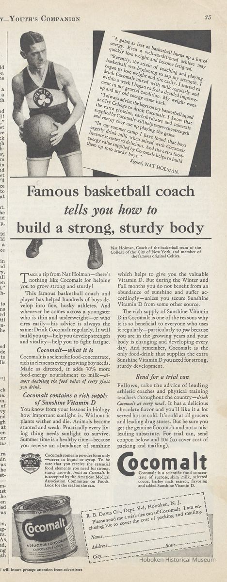 Cocomalt,The American Boy, April 1933