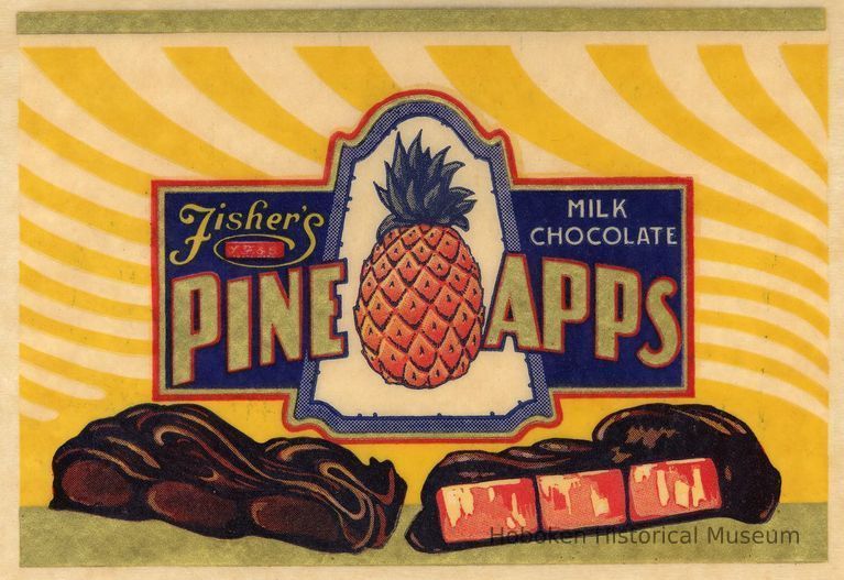 detail a: Fisher's Pine Apps Milk Chocolate