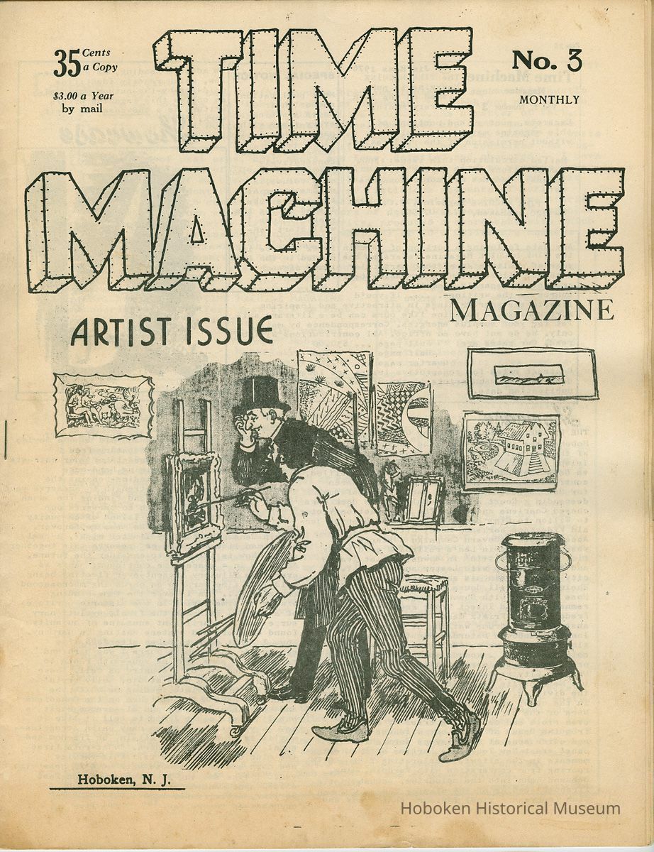 Time Machine Magazine No. 3; front cover