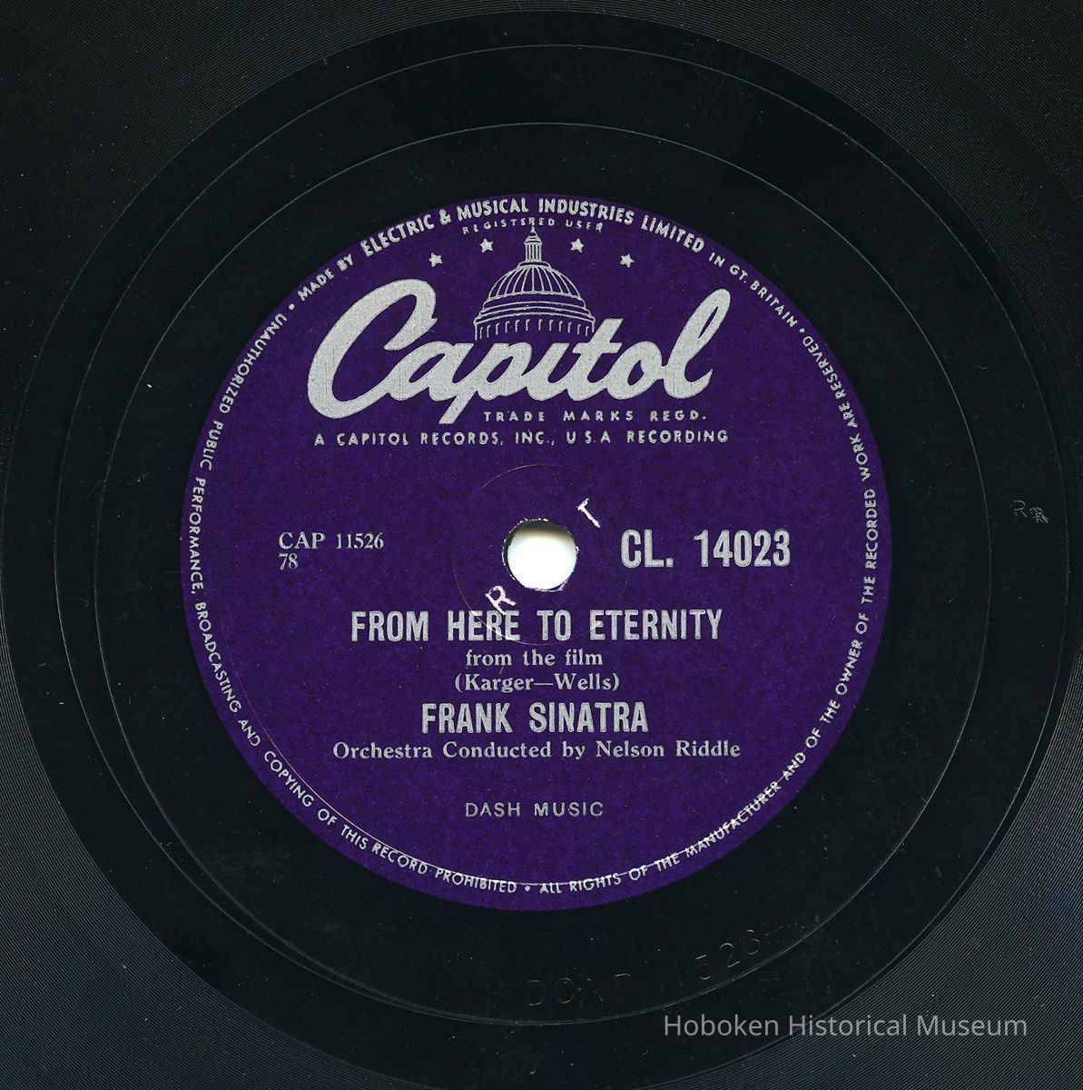 CAP 11526: From Here to Eternity