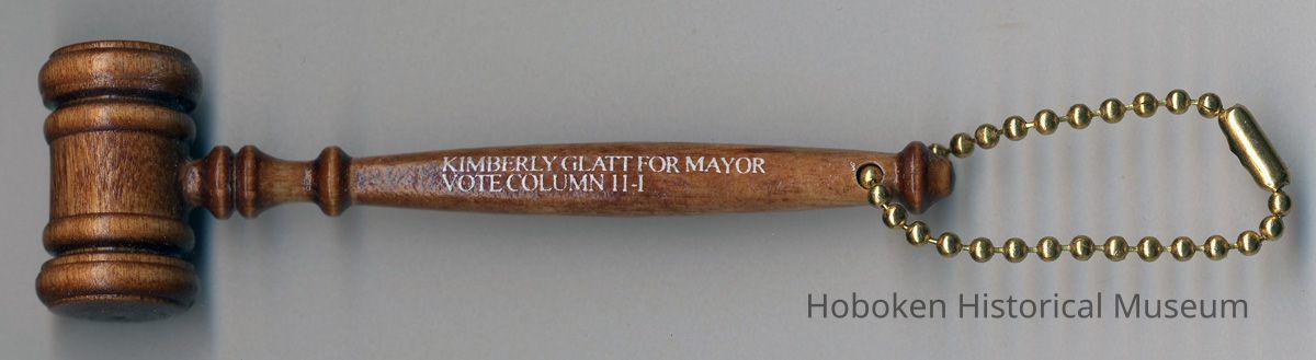 miniature gavel keychain - political