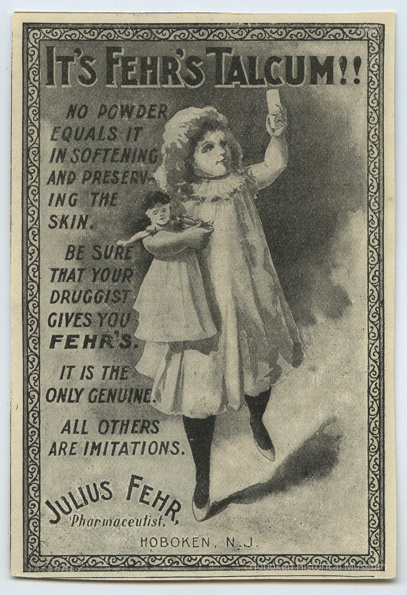 ad: It's Fehr's Talcum!!