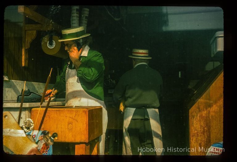 Color slide of interior view of Ralph Raggio's Meat Market on 6th between Adams and Jefferson picture number 1