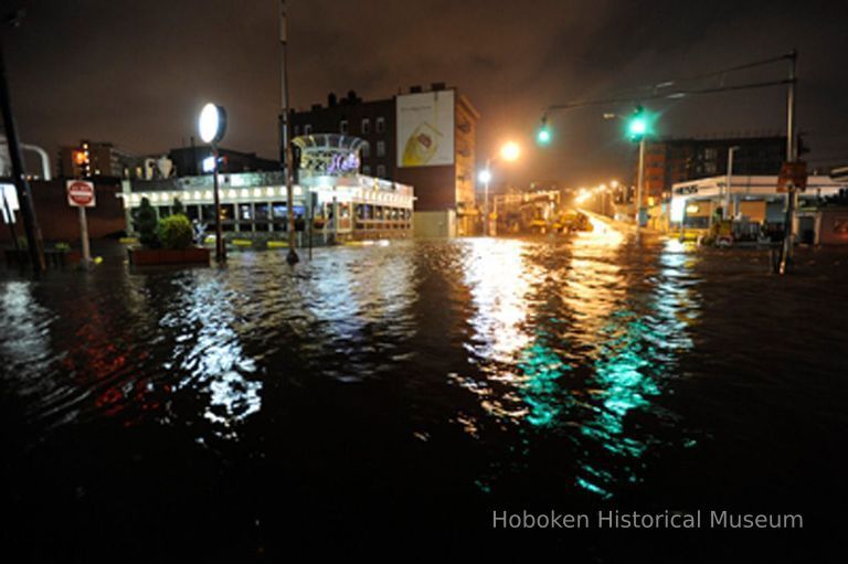 Superstorm_sandy_joe_epstein101; Malibu Diner, 14th & Willow Ave.