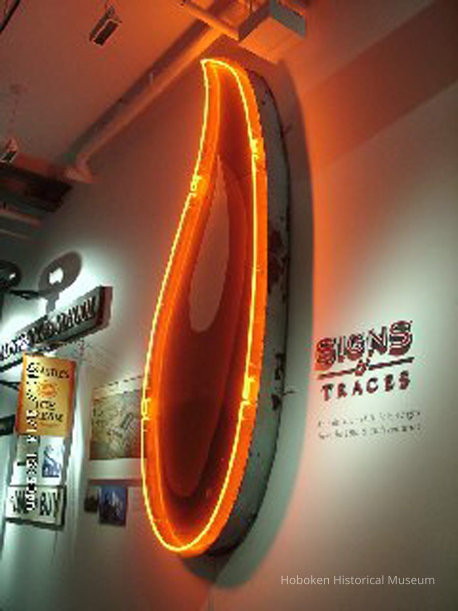 view of sign on exhibit 2002