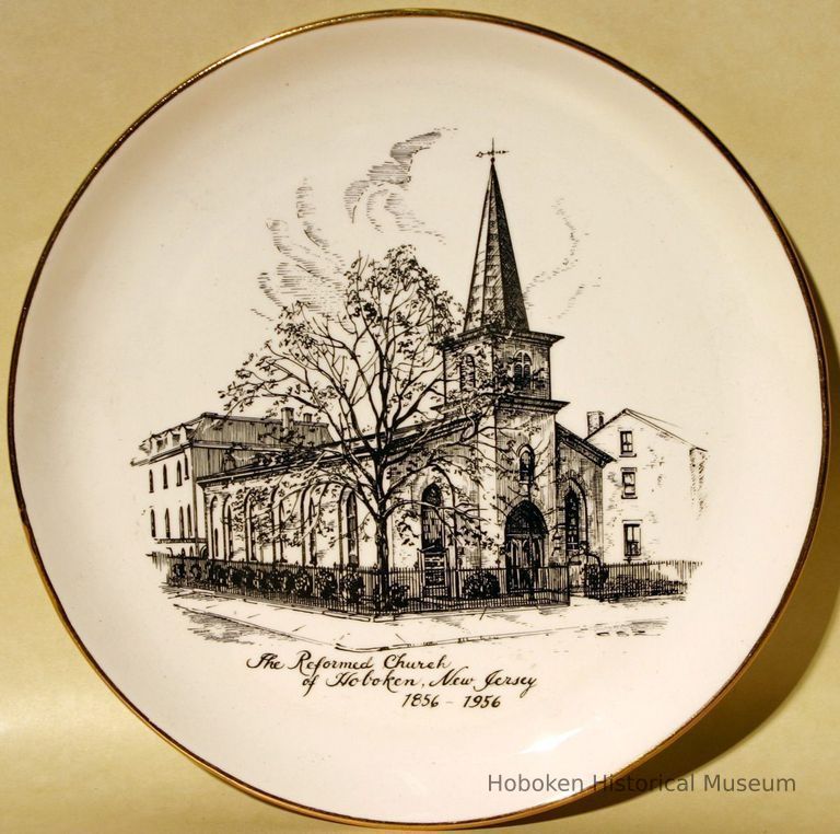 plate: The Reformed Church, Hoboken, 1956