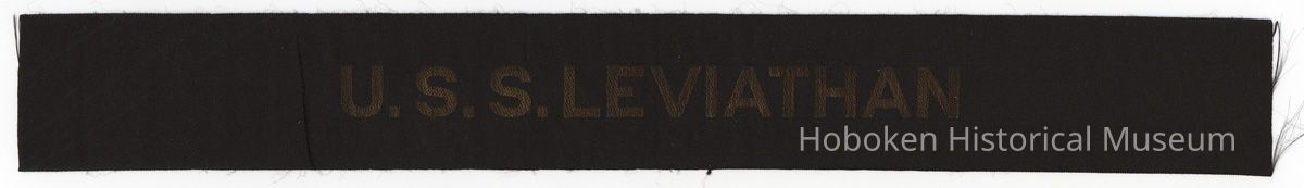 U.S.S. Leviathan tally ribbon