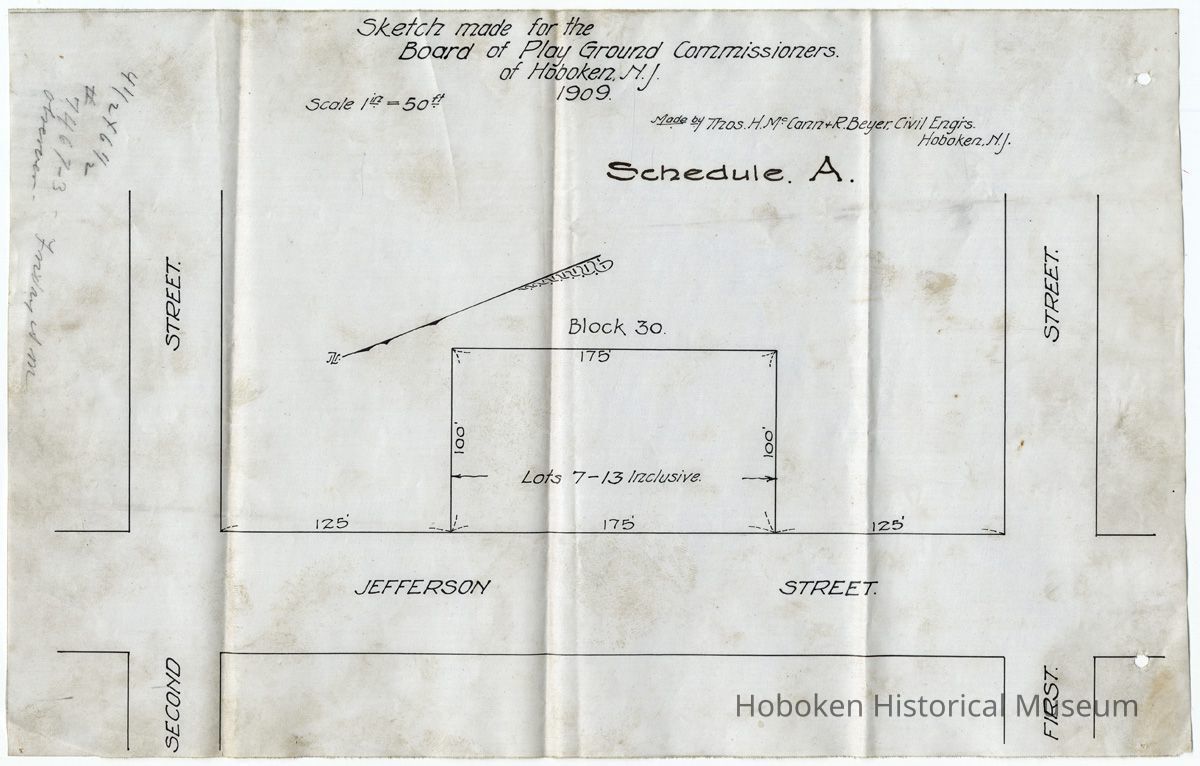 Schedule A: Jefferson St. between 1st & 2nd