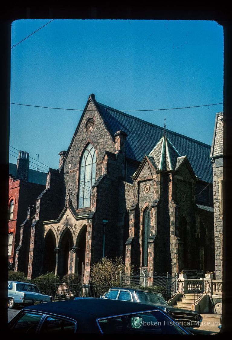 Color slide of eye-level view of the façade at 820 Hudson Street between 8th & 9th formerly St. Paul Episcopal Church picture number 1