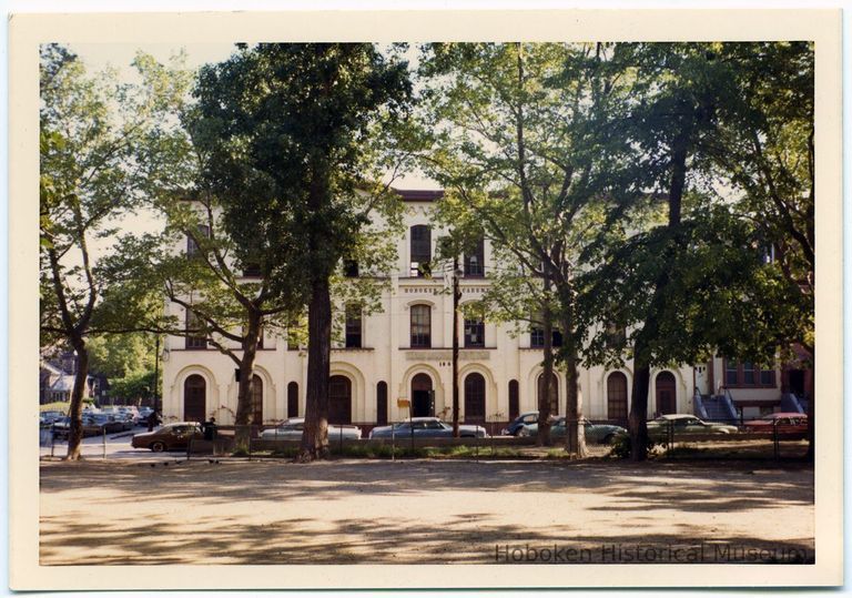 1: view north of Fifth St. facade from Church Square Park