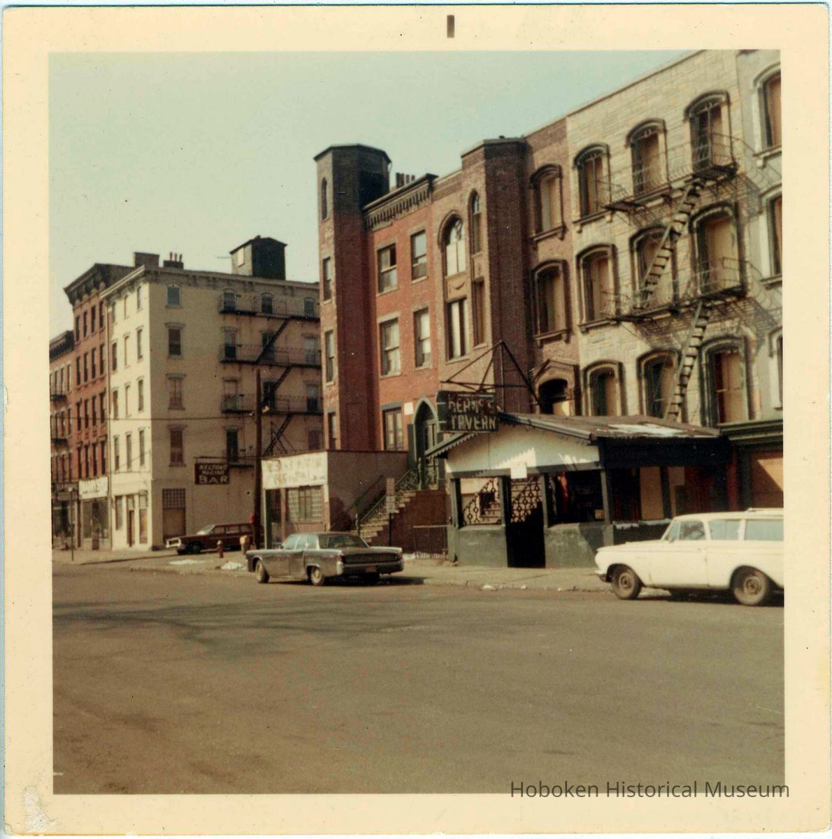 west side of the 300 block of River St. towards Third St.
