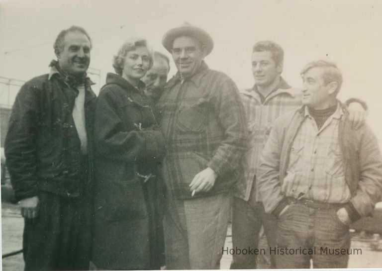 Second from left: Gloria Mosolino, stand-in for Eva Marie Saint